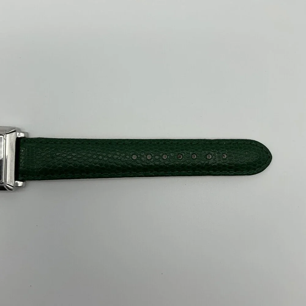 Wizard Of Oz 70th Anniversary Womens Watch 28mm Green Dial Leather New Battery